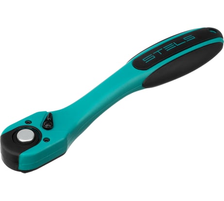 Ключ-трещотка 1/2", 72 зуба, с быстрым сбросом, CrV, 2-х компонентная рукоятка STELS 14030