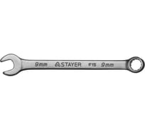 Гаечный комбинированный ключ STAYER MASTER 9мм 27085-09