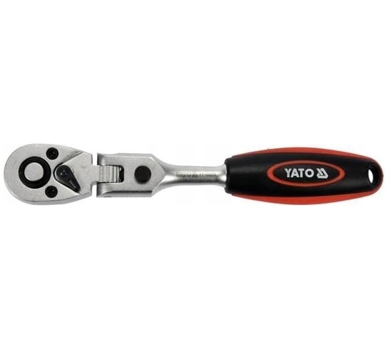 Трещотка с шарниром YATO 1/4", 159 мм YT-0325 1