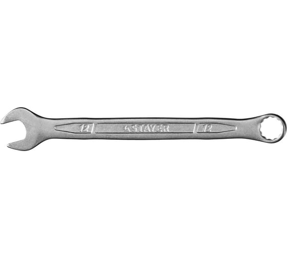 Гаечный комбинированный ключ STAYER PROFI 12мм 27081-12