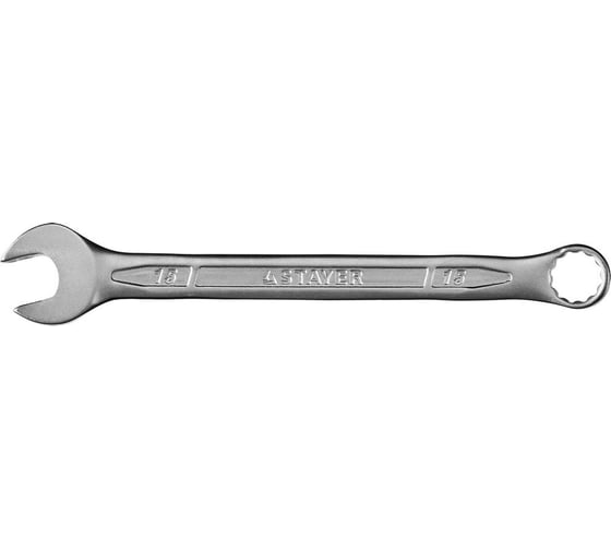 Гаечный комбинированный ключ STAYER PROFI 15мм 27081-15