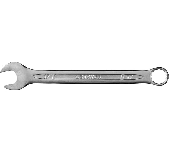 Гаечный комбинированный ключ STAYER PROFI 17мм 27081-17 1