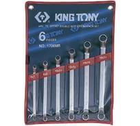 Набор накидных ключей KING TONY 6-17 мм, 6 шт. 1706MR