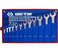 Набор рожковых ключей KING TONY 6-32 мм, 12 шт. 1112MRN