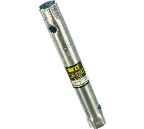 Торцевой трубчатый двухсторонний ключ FIT 17х19 мм 63732