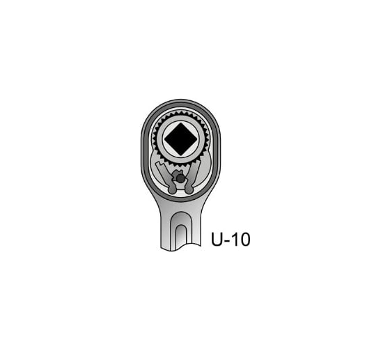 Трещотка с механизмом переключения GEDORE 1/2" 350 мм 6154550