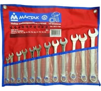 Набор комбинированных ключей 8-22мм 12шт МАСТАК 0211-12P