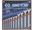 Набор комбинированных ключей 8-24мм 11шт KING TONY 1211MR 1