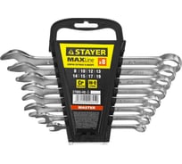 Набор комбинированных гаечных ключей 8-19мм, 8шт STAYER MASTER 27085-H8