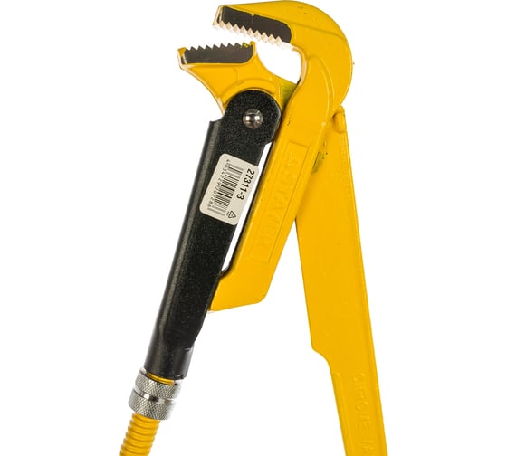 Трубный кованый рычажный ключ с прямыми губками №3, 2" STAYER PROFI 27311-3