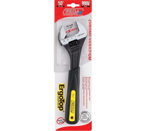 Разводной ключ IREGA ERGOTOP 99W/CBE- 8