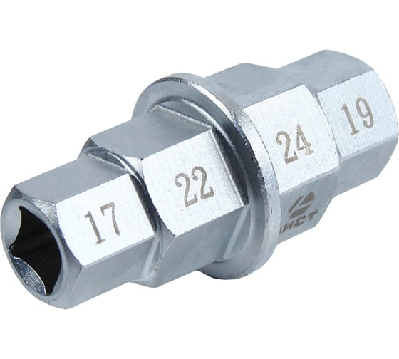 Насадка для передней оси мотоцикла 17х19х22х24мм, привод 3/8 AIST 00-00015710 1