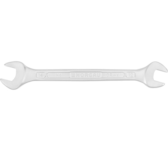 Двусторонний рожковый ключ NORGAU тип N6-12x14 12х14, длина 180 мм 060107148