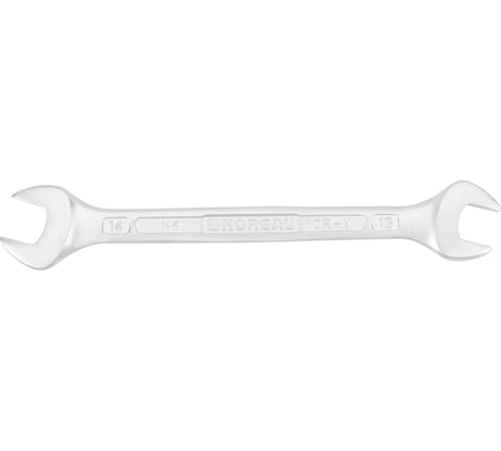 Двусторонний рожковый ключ NORGAU тип N6-13x14 13х14, длина 180 мм 060107154
