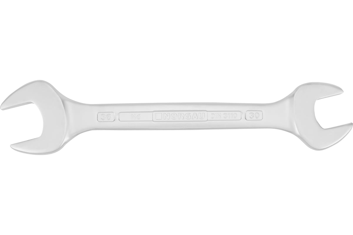 Двусторонний рожковый ключ NORGAU тип N6-32x36 32х36, длина 350 мм ...