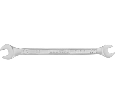 Двусторонний рожковый ключ NORGAU тип N6-6x7 6х7, длина 123 мм 060107097