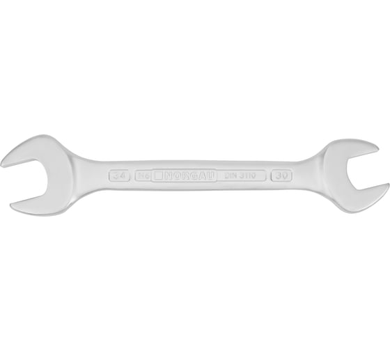 Двусторонний рожковый ключ NORGAU тип N6-30x34 30х34, длина 350 мм 060107256