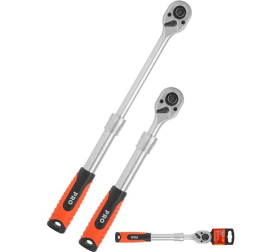 Трещотка STARTUL PRO 1/2", 72 зуба 300-450 мм PRO-47012