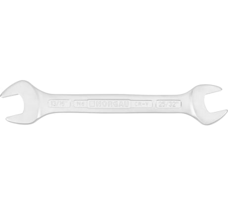 Двусторонний рожковый ключ NORGAU тип N6-25/32x13/16 25/32x13/16", длина 237 мм 060107391