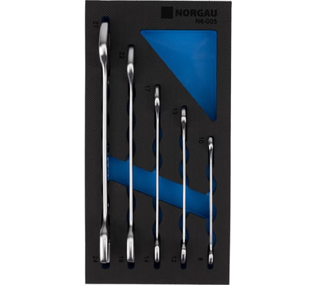 Набор рожковых гаечных ключей NORGAU тип N6-005 5 шт 060107805