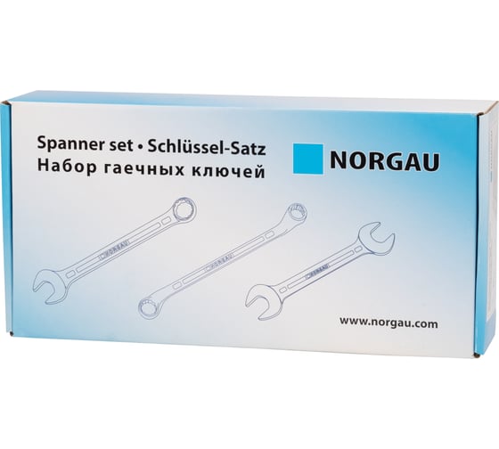 Набор рожковых гаечных ключей NORGAU тип N6-005 5 шт 060107805