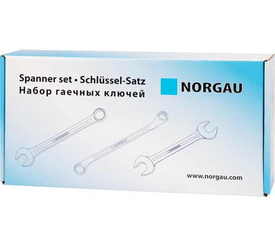 Набор комбинированных гаечных ключей NORGAU тип N7-008 8 шт 060207808