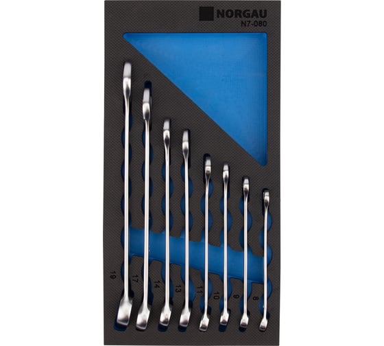 Набор комбинированных гаечных ключей NORGAU тип N7-080 8 шт 060207880