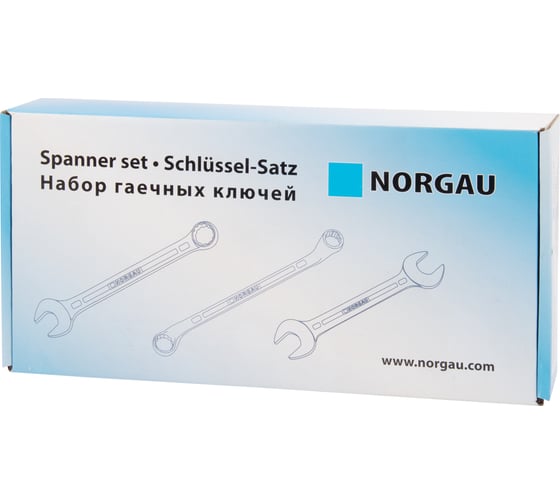 Набор комбинированных гаечных ключей NORGAU тип N7-080 8 шт 060207880
