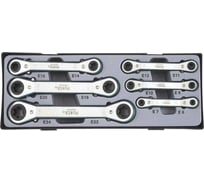 Набор накидных трещоточных ключей под звездочку FORCE 50617