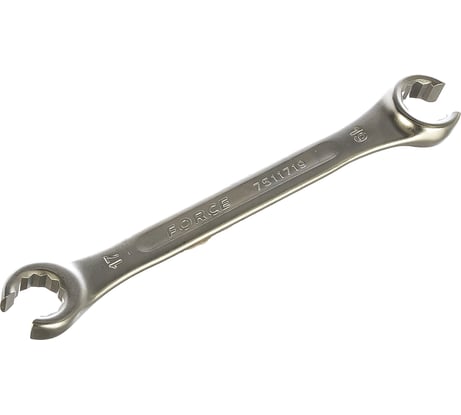 Гаечный разрезной ключ FORCE 17х19 7511719