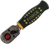 Трещотка с короткой ручкой FORCE 1/4 802219