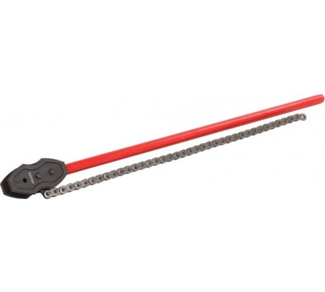 Двуконцевой двусторонний цепной трубный ключ REKON до 16" 029016