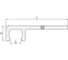 Ключ вентильный WEDO Al-Br, 70x600mm NS174A-70 2