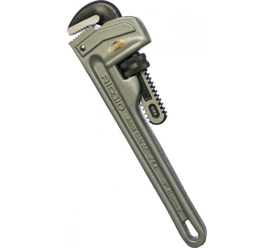 Алюминиевый прямой трубный ключ 10" RIDGID 31090 1