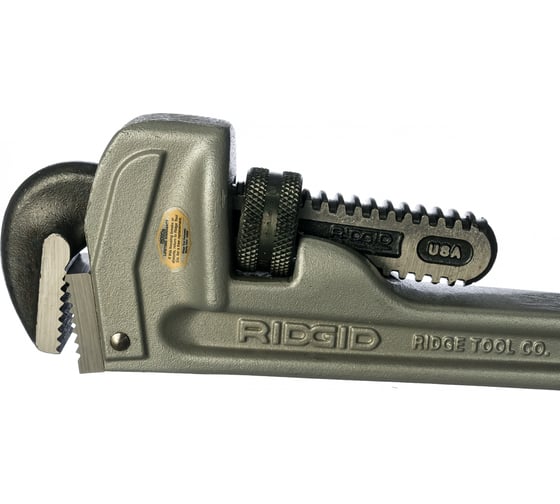 Алюминиевый прямой трубный ключ 10" RIDGID 31090