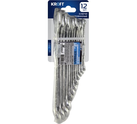 Набор комбинированных ключей KROFT 12шт. 210112