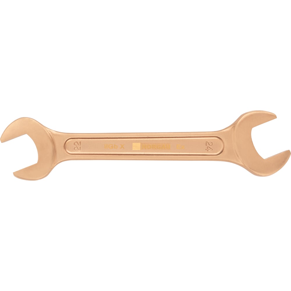 Рожковый ключ NORGAU тип N6-22x24 искробезопасный, 22х24 мм, длина 210 ...