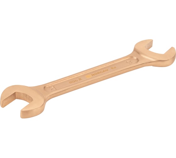 Рожковый ключ NORGAU тип N6-22x24 искробезопасный, 22х24 мм, длина 210 мм 069002095