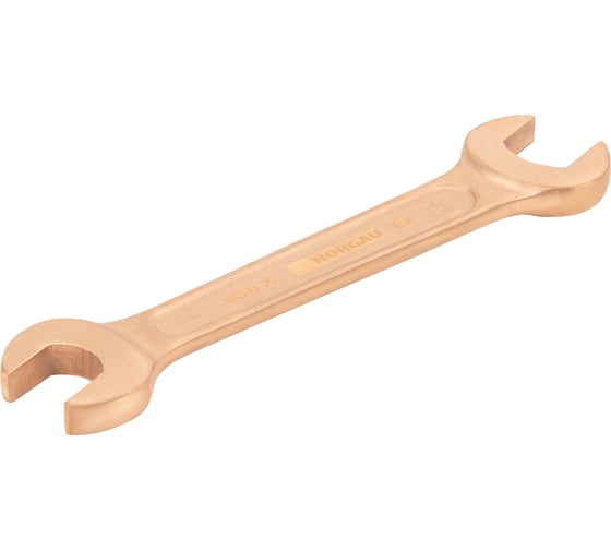 Рожковый ключ NORGAU тип N6-12x14 искробезопасный, 12х14 мм, длина 130 мм 069002053