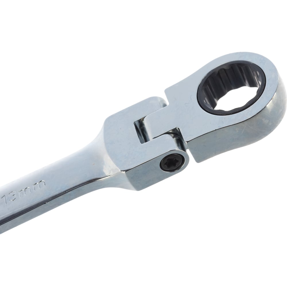 Рожковый ключ с храповиком на шарнире 13 мм Hans 1165FM13 - выгодная .