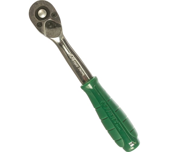 Трещотка с быстрым сбросом Hans 1/4" с изогнутой рукояткой 72 зуба 2162GQ