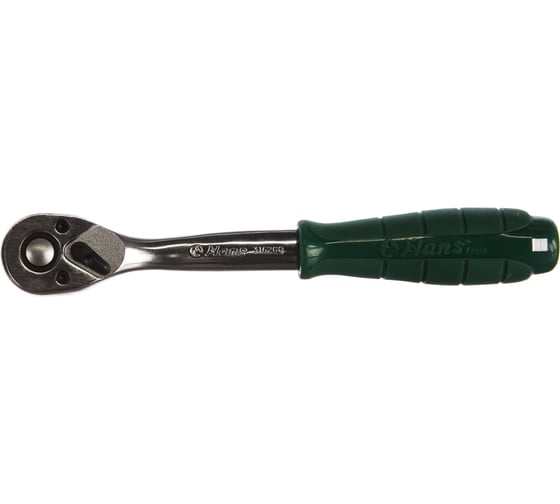 Трещотка с быстрым сбросом Hans 3/8" с изогнутой рукояткой 72 зуба 3162GQ