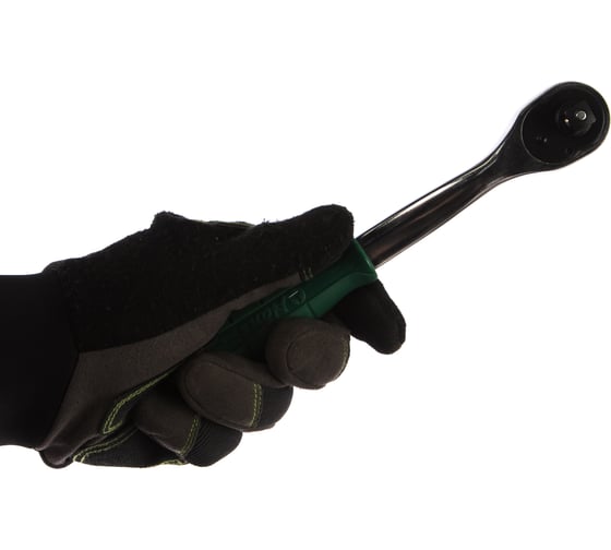 Трещотка с быстрым сбросом Hans 3/8" с изогнутой рукояткой 72 зуба 3162GQ