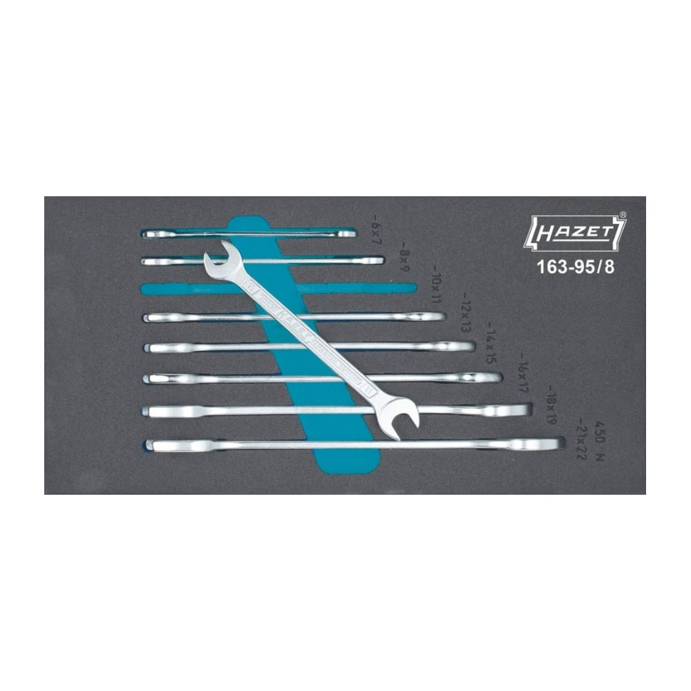 Набор рожковых ключей HAZET 163-95/8 - выгодная цена, отзывы ...