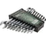 Набор комбинированных трещоточных ключей Rockforce 10 предметов RF-51102(52411) 3