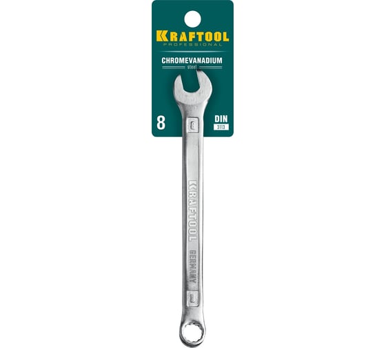 Комбинированный гаечный ключ KRAFTOOL 8 мм 27079-08_z01