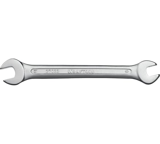 Рожковый гаечный ключ KRAFTOOL 9x11 мм 27033-09-11_z01 1