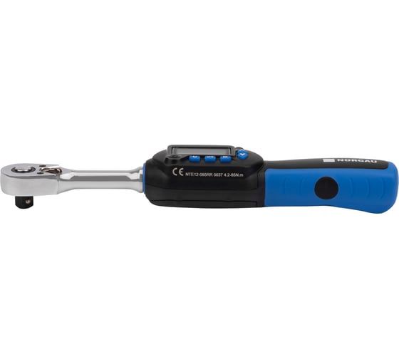 Электронный динамометрический ключ NORGAU 3/8"; 17-85 Нм, тип NTE12-085RR 051130086