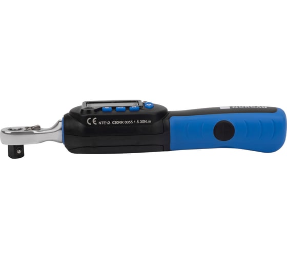 Электронный динамометрический ключ NORGAU 3/8" 6-30 Нм тип NTE12-030RR 051130032