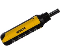 Набор: трещоточная отвертка с битами и головками, 15шт Berger BG BG1073